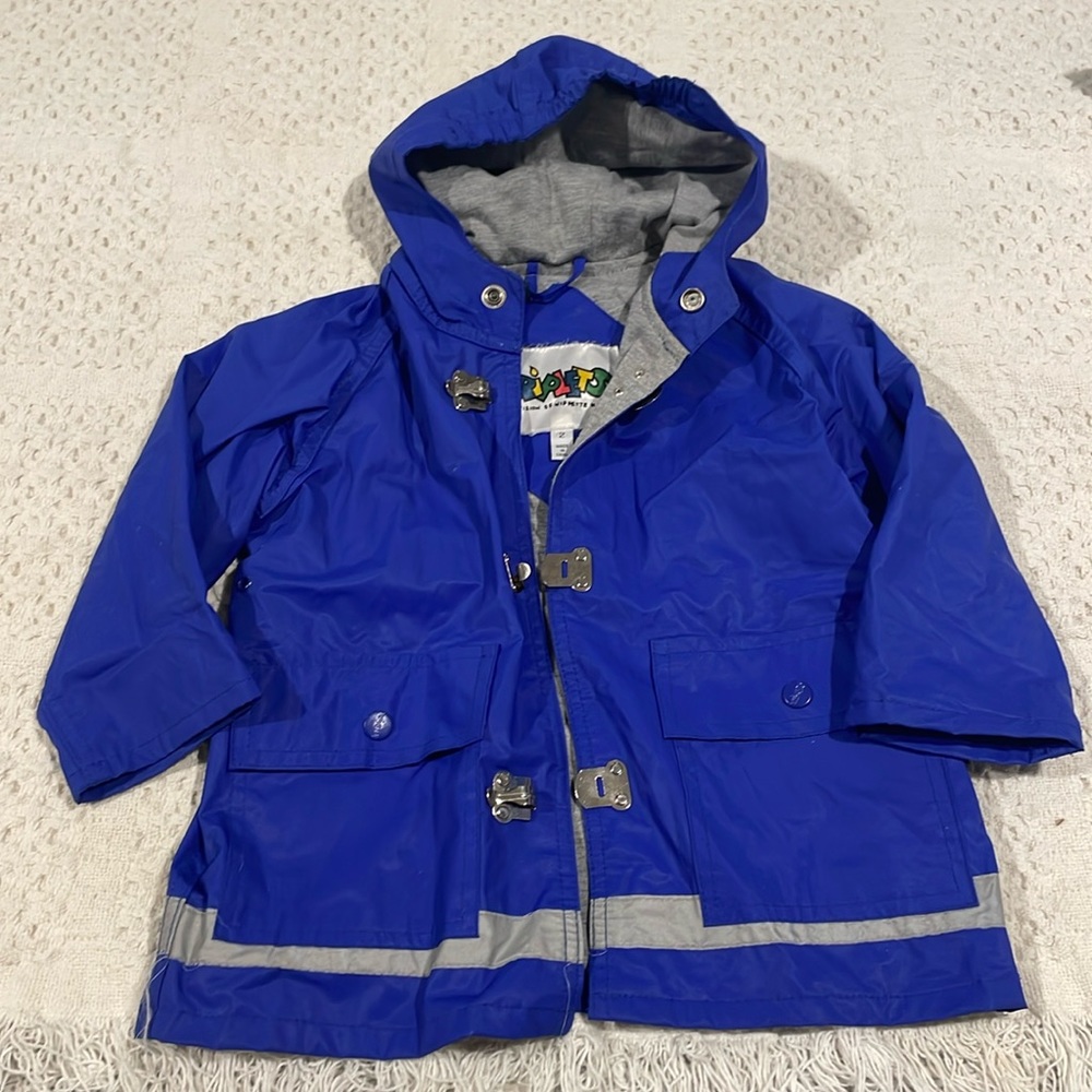 Driplets Blue Raincoat 2T